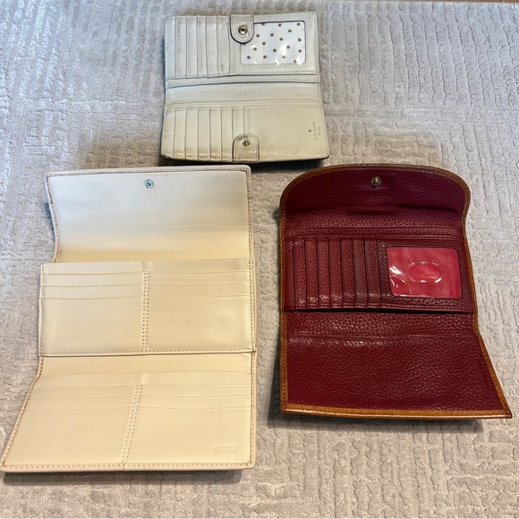 Kate Spade, Dooney Bourke, Coach Long Wallet 3 Pack - Picture 6 of 12